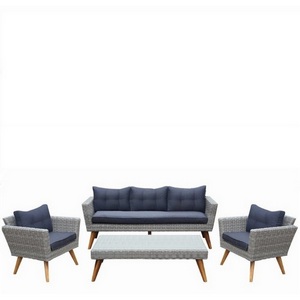 Изображение товара Комплект плетеной мебели Afina AFM-605G Grey