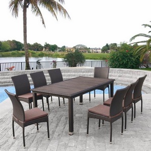 Изображение товара Комплект плетеной мебели Afina T347/Y380A-W53 Brown (8+1)