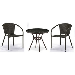 Изображение товара Комплект плетеной мебели Afina T282ANT/Y137C-W53 Brown (2+1)