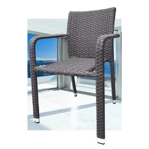 Изображение товара Стул плетеный из ротанга AFM-4030B Brown (Искусственный ротанг/Коричневый) Afina