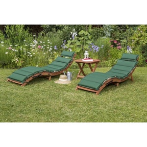 Изображение товара Комплект шезлонги и столик AFM-803A-T133 Beige-Green (2+1) Afina