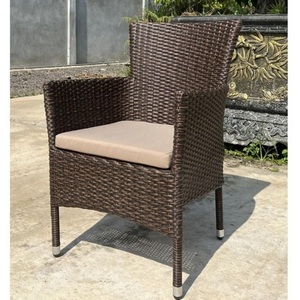Изображение товара Плетеное кресло AM-196B Brown (Искусственный ротанг/Коричневый) Afina