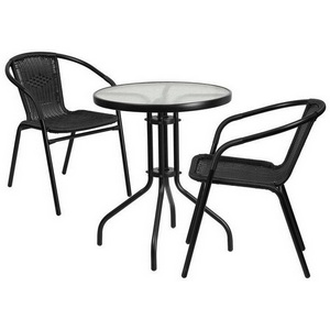 Изображение товара Комплект мебели Асоль LRC03/LRT02-D60 Black (2+1) Afina