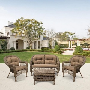 Изображение товара Плетеный комплект для отдыха LV-520BB Beige-Beige Afina