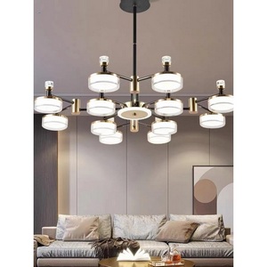 Изображение товара Потолочная LED люстра для гостиной высотой 50 см на штанге Alfa Light F1324-08