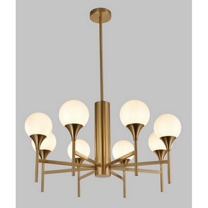 Изображение товара Потолочная люстра Alfa Light F1624-28 (плафоны шарики)