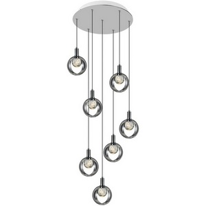 Изображение товара Потолочная светодиодная каскадная люстра Alfa Light F2524-18