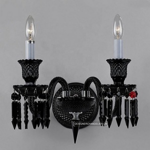 Изображение товара Бра хрусталь Alfa Light F3424-08 в виде свечи с подвесками