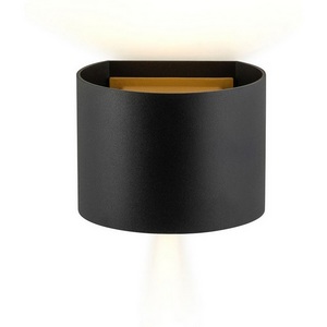 Изображение товара Настенный светильник светодиодный AM Group AM11 AM115-2X3W BK+GD