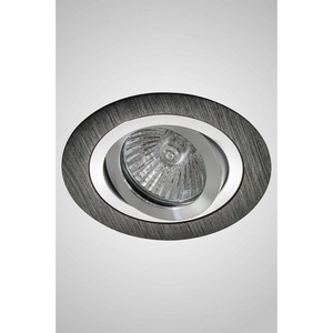 Изображение товара Точечный светильник круглый под гипсокартон AM Group AM12 AM122 BK-CH