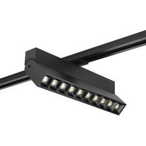 Изображение товара Однофазный трековый светильник светодиодный 220V AM Group TRACK AM331 20W BK 4000K