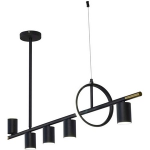 Изображение товара Подвесной светильник светодиодный на штанге AM Group AM438 BK