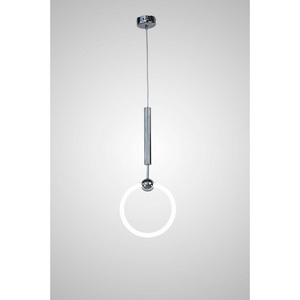 Изображение товара Подвесной светильник светодиодный AM Group AM453 D250 CH кольцо