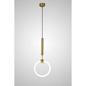 Изображение товара Подвесной светильник светодиодный AM Group AM453 D250 GOLD кольцо