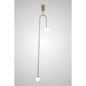 Изображение товара Подвесной светильник на штанге AM Group AM454 POLISHED GOLD в форме шара