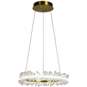 Изображение товара Подвесной светильник светодиодный AM Group AM455 L400 POLISHED GOLD кольцо