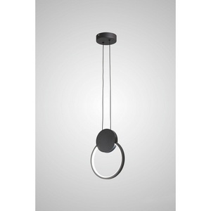 Изображение товара Подвесной светильник светодиодный AM Group AM463 BK кольцо