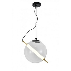 Изображение товара Подвесной светильник AM Group AM497 D250 Transparent color в форме шара