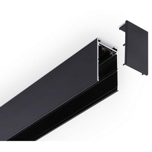 Изображение товара Шинопровод накладной однофазный черный 220V 1 м AM Group AM541 1M BK SMART