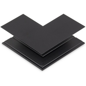 Изображение товара Угловой соединитель внешний для накладного шинопровода черный AM Group AM545 BK SMART