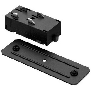 Изображение товара Прямой коннектор питания черный AM Group AM550 BK SMART