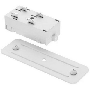 Изображение товара Прямой коннектор питания белый AM Group AM550 WH SMART