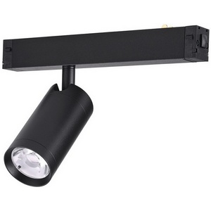 Изображение товара Трековый светильник однофазный светодиодный 220V 20W AM Group PLAIN CYLINDER AM589 20W 3000K BK