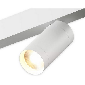 Изображение товара Трековый светильник однофазный светодиодный 220V 20W AM Group PLAIN CYLINDER AM589 20W 4000K WH