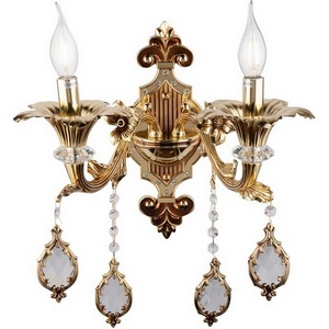 Изображение товара Бра AM Group CLEOPATRA AP2 GAB подсвечник с подвесками