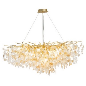 Изображение товара Подвесная люстра AM Group FOREST DL1200 GOLD листья