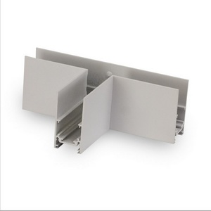 Изображение товара Коннектор Т-образный для накладного магнитного шинопровода AM Group MAGNET AM401 LL-20B 90° Т-образный WH