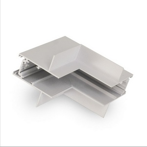 Изображение товара Коннектор угловой внутренний для встраиваемого магнитного шинопровода AM Group MAGNET AM402 LL-20С90° ВНУТРЕННИЙ WH