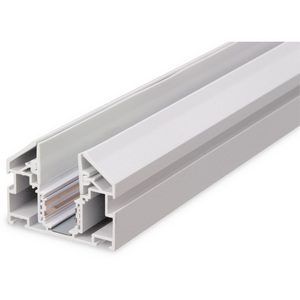Изображение товара Магнитный шинопровод встраиваемый с закладным профилем для натяжного потолка ПВХ 3 м белый 48V AM Group MAGNET AM537 3M WH