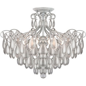 Изображение товара Потолочная люстра на штанге AM Group MONICA MONICA PL4 SILVER