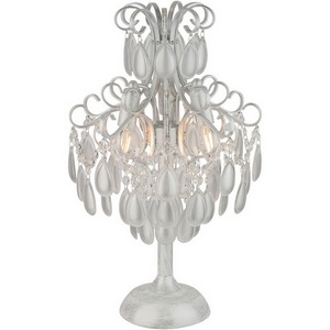 Изображение товара Настольная лампа с выключателем AM Group MONICA TL3 SILVER (подвески)