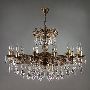 Изображение товара Подвесная люстра 2128/12 PB Ambiente Leon New Leaf подсвечник