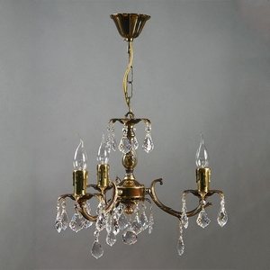 Изображение товара Подвесная люстра 2226/3 PB Ambiente Benisa New Leaf подсвечник