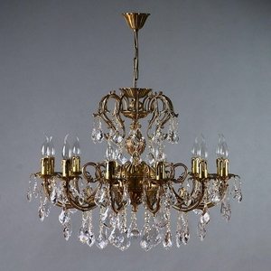 Изображение товара Подвесная люстра 8888/12 AB Ambiente Alicante New Leaf подсвечник