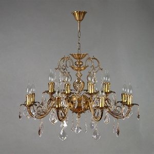 Изображение товара Подвесная люстра 8888/8+8 AB Ambiente Alicante Leaf Crystal подсвечник