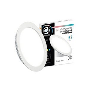 Изображение товара Встраиваемый светодиодный светильник влагостойкий Ambrella Led Present Plastic 300154