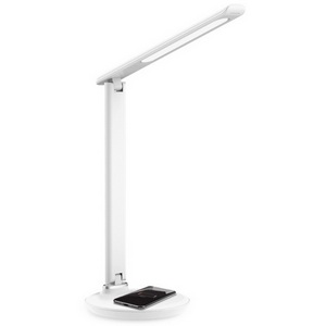 Изображение товара Настольная лампа складываемая для школьника светодиодная диммируемая с выключателем регулировкой цветовой температуры и беспроводным ЗУ Ambrella Desk DE520