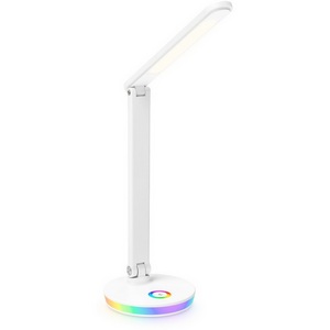 Изображение товара Светодиодная настольная лампа с usb usb-c RGB с подсветкой, USB-проводом и регулировкой цвета Ambrella Desk DE534