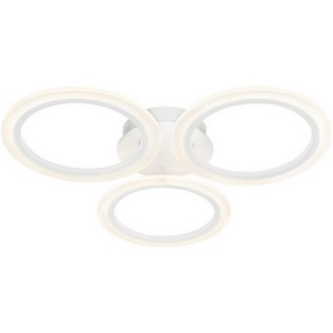 Изображение товара Потолочная люстра светодиодная с пультом регулировкой цветовой температуры и яркости Ambrella Acrylica FA4052