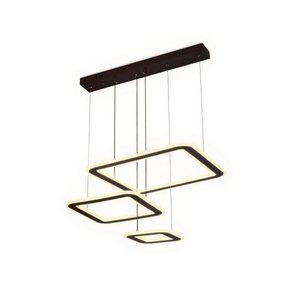 Изображение товара Подвесной светильник светодиодный с пультом регулировкой яркости и цветовой температуры ночным режимом Ambrella Acrylica Original FA433 (Умный дом)