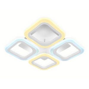 Изображение товара Люстра потолочная светодиодная квадратная с пультом регулировкой цветовой температуры и яркости Ambrella Acrylica FA4371