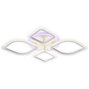 Изображение товара Потолочная люстра светодиодная с пультом регулировкой цветовой температуры и яркости ночным режимом Ambrella Acrylica FA5147