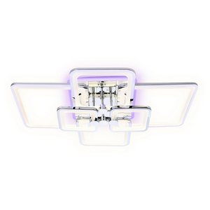 Изображение товара Потолочная люстра светодиодная с пультом регулировкой цветовой температуры и яркости ночной режим Ambrella FA FA5307 (Умный дом)