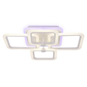 Изображение товара Потолочная люстра светодиодная с пультом регулировкой цветовой температуры и яркости ночным режимом Ambrella Acrylica FA533 (Умный дом)