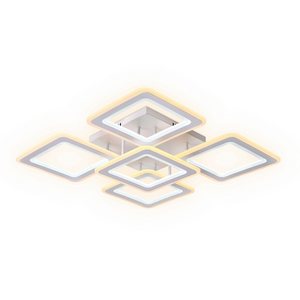 Изображение товара Потолочная люстра светодиодная с пультом регулировкой цветовой температуры и яркости ночным режимом Ambrella Acrylica FA866