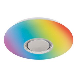 Изображение товара Потолочный светильник круглый RGB светодиодный с пультом и MP3 Ambrella Orbital FF200